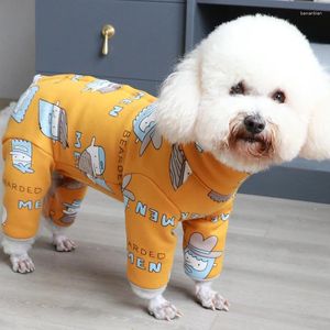 Vêtements pour chiens pour animaux de combinaison de combinaison de combinaison de chiot