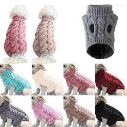 Appareils pour chiens Pet à cavalier tricoté pull chihuahua pullor vêtements tenues pour small dogsdog