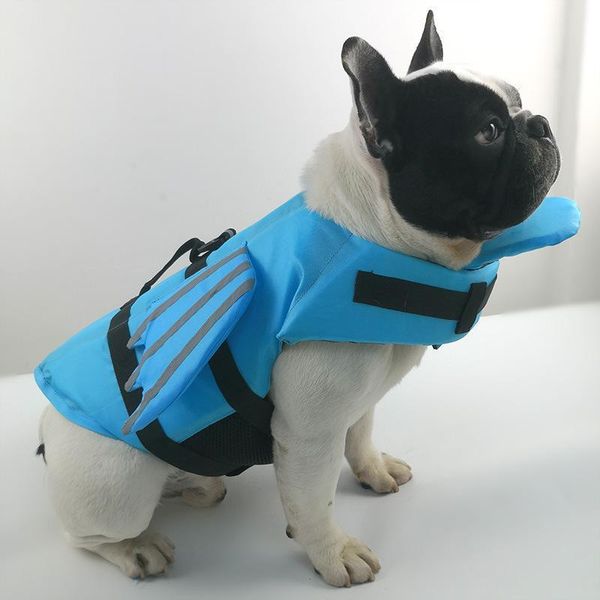 Vêtements de chien Produits de gilet de sauvetage pour animaux de compagnie Maillot de bain extérieur réfléchissant Ailes d'ange Drop Livraison Otdfx