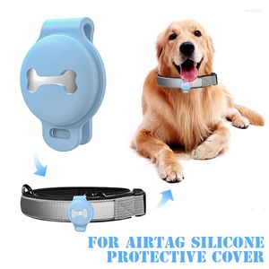 Vêtements pour chiens Pet Locator Smart Tracker Cover Wearable Shell Bluetooth Cat Anti Loss Location For Air Tag Finder Housse de protection