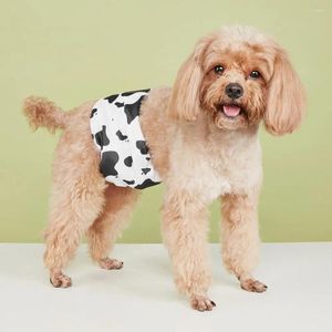 Vêtements pour chiens pantalon menstruel pour animaux de compagnie couches réutilisables réutilisables ensemble une couche de tissu mâle féminin réglable pour les chiens