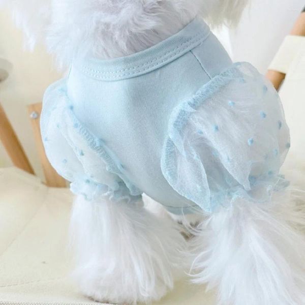 Vêtements pour chiens Mesh Mesh Bubble Sleeve Base Coat Vêtements