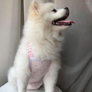 Vêtements pour chiens Pantalons physiologiques pour animaux de compagnie Pantie réglable avec anti-fuite pour chiens de suspension de confort menstruel