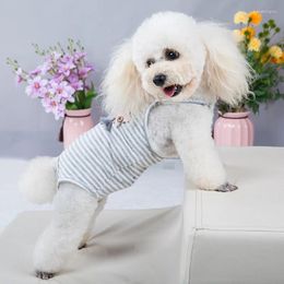Vêtements pour chiens Pantalon physiologique pour animaux de compagnie Mère One Piece Strap Teddy Menstrual Tante Écharpe Anti-harcèlement Sécurité