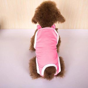 Vêtements pour chiens pantalon physiologique de compagnie mous respirant menstruel pour chiens chats confortables couches protectrices fournit une femme