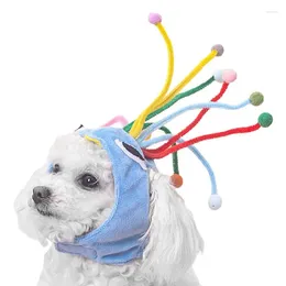 Vêtements pour chiens animal de compagnie chapeau de chapeau pour temps froid et confortable costume hivernal chat chaud chaton chiot