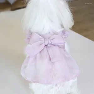 Vêtements pour chien Pet Princesse robe noix de bower