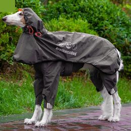 Hundebekleidung, Haustierprodukte, wasserdichter, geteilter Regenmantel für Hunde, luxuriöses zweiteiliges Set, Tränkezubehör, Welpenjacke, Poncho-Bekleidung 231023