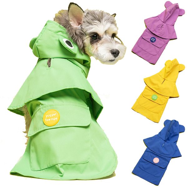 Ropa para perros pet impermeable ropa mascota tela impermeable al aire libre