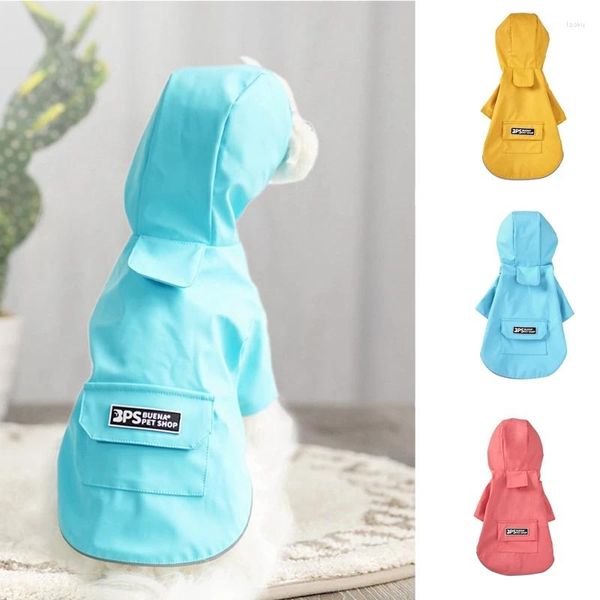 Vêtements pour chien arc argument imperméable pour petits chiens moyens chiot veste de mode manteau de tenue de vent