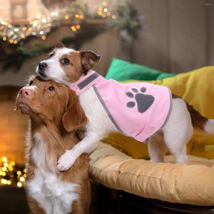 Vêtements pour chiens Gilet réfléchissant pour animaux de compagnie Gilets d'équipement pour grands chiens Fournitures de sécurité Vêtements moyens