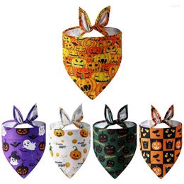 Ropa para perros Toalla de saliva para mascotas Cómodo Conveniente y práctico Perfecto para Halloween Diseño único Colores brillantes Durable