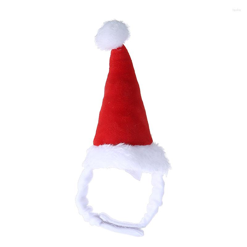 Dog Apparel Pet Santa Claus Hat Hamster Guinea Puppy Pig Rats Christmas Cap For Kitten Small Cats Dogs Pets Accessories
