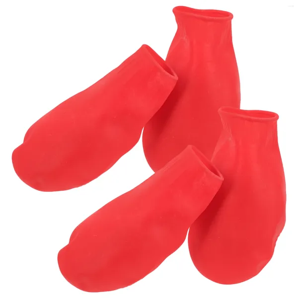 Vêtements pour chiens Couvre-chaussures pour animaux de compagnie Chaussures de pluie Bottes imperméables de protection en caoutchouc Pratique Chiot Pratique pour l'extérieur