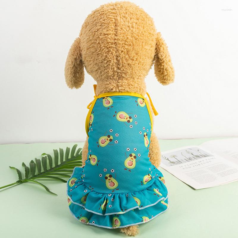 Hundebekleidung Haustier Sling Rock Prinzessin Stil Welpen Kleider Süße süße Kleidung für Chihuahua Kleid Kleine Hunde Vestido 2023