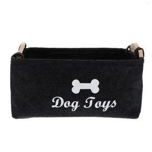 Panier de rangement pour vêtements de chien, pour animaux de compagnie, pour organiser les jouets, couvertures, laisses et nourriture