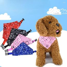 Ropa para perros Suministros para mascotas Baberos Toallitas de saliva Impreso Mascotas Collares Gato Universal Triangular Vendaje Bufandas Toallas