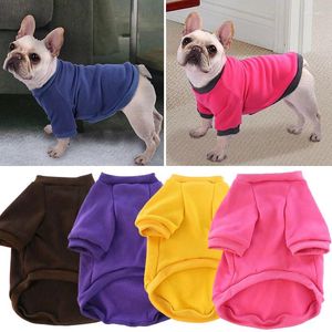 Vêtements pour chiens pull de compagnie pyjamas chauds vêtements de chat doux chiot petit chiens sweat-shirt hiver