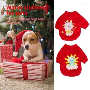 Ropa para perros Sudadera para mascotas Ropa de gatito de invierno Abrigos de clima frío para gato Chinchilla Tema de Navidad Fiesta Familia