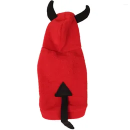 Vêtements pour chiens Costume de transformation pour animaux de compagnie Vêtements d'hiver Petit manteau Robes Casual Halloween