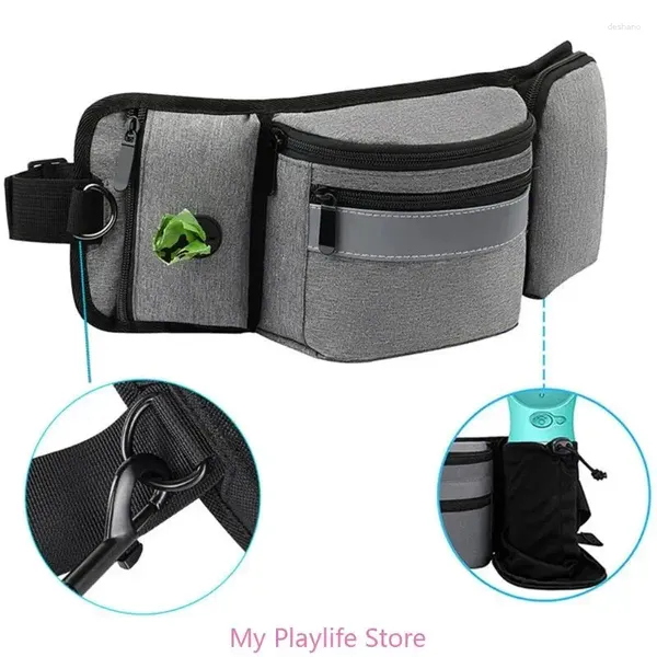 Padena de perros Pet Bolet para perros Entrenamiento a pie al aire libre con complejo invisible Bolsa de caca Dispensador