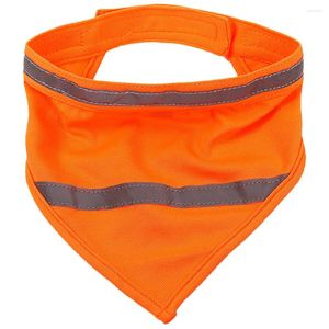 Hondenkleding Huisdier Driehoek Handdoek Bandana's Voor Nacht Reflecterende Sjaal Decor Wandelen Modieus Buiten