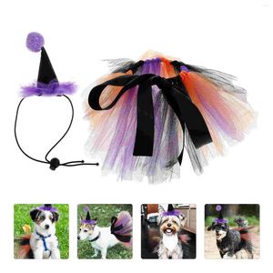 Hondenkleding huisdier tutu Halloween rok kleding accessoires cosplay kostuum haar hoepels gaas decoratieve hoofdband voor honden