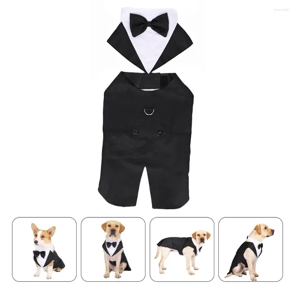 Vêtements de chien Pet Tuxedo Disfraz Para Tenues Chiens Porter Dog% 20costumes Costume élégant Coton Combinaison pour