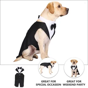 Hondenkleding Huisdier Tuxedo Kleine kostuumoutfits voor honden Dierenkleding Katoen Formeel pak