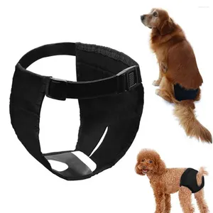 Appareils pour chiens Sous-vêtements pour animaux de compagnie Pantalons physiologiques réglables pour les chiens confortables Pénérance de sécurité de la période menstruelle confortable