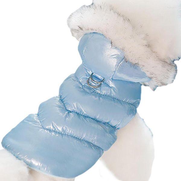 Vêtements pour chiens Manteau chaud pour animaux de compagnie Veste d'hiver imperméable Manteaux confortables réfléchissants pour petits chiens intérieurs et extérieurs