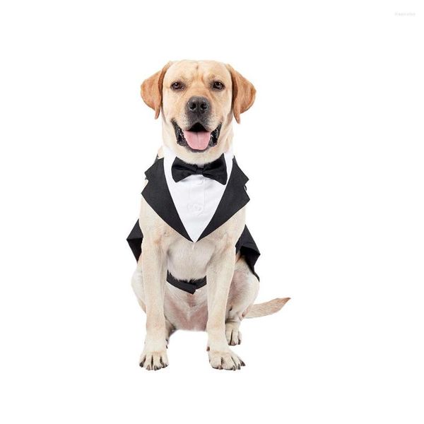 Vêtements pour chiens costume de mariage pour animaux de compagnie robes de chiens