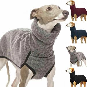 Vêtements pour chien animal hiver haut collier pull pull