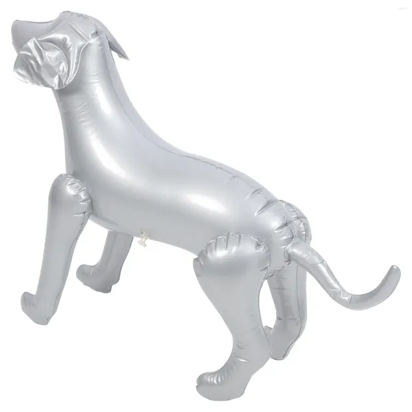 Animaux de chien Sculpture Modèles debout gonflables pour les vêtements d'affichage