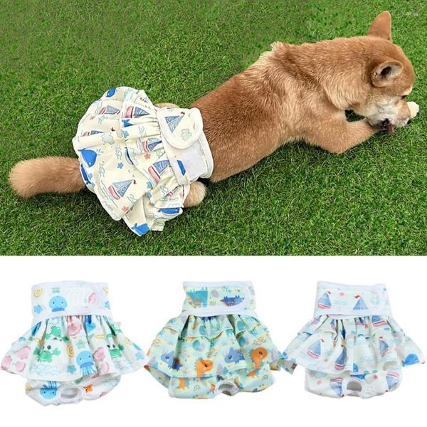 Vêtements pour chiens pantalons physiologiques confortables et réutilisables pour éviter les taches garder votre animal heureux couches lavables