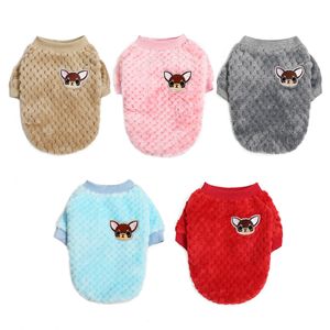 Hondenkleding pluche winter warme hondenkleding voor kleine honden huisdier katten puppy shih tzu chihuahua Franse bulldog teddy jassen huisdier verkleden