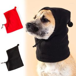 Hondenkleding Polar Pluche Huisdier Hoed Voor Kat Fleece Puppy Cap Warm Houden Grappig Trekkoord Verstelbare Hoofddeksels Herfst Winter Kostuum