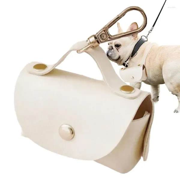 Distributeur de sacs de merde pour vêtements de chien, pochette facile à nettoyer, toucher confortable pour les endroits pittoresques, maison communautaire