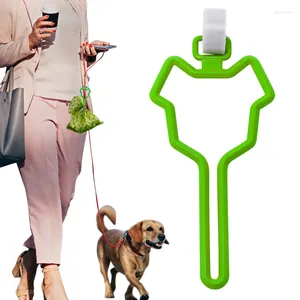 Ropa para perros Bolsa de caca Titular de manos libres Clip de basura para mascotas Caminata portátil al aire libre El artefacto Herramientas de limpieza Supplie