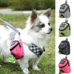 Appareils pour chien Portable Training Great Sac Outdoor Pet Pouch Puppy Snack Récompense Bags de porte-merde