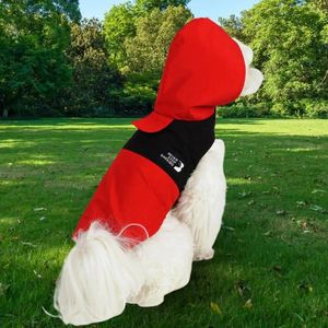 Appareils pour chiens Couleur vive pratique couverture du corps entièrement à capuche à capuche à capuche à capuche finement cousue.