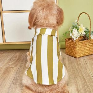 Hondenkleding Mooi huisdiershirt Ademende outfit Knop Aankleden Kleine middelgrote puppy T-shirtkleding