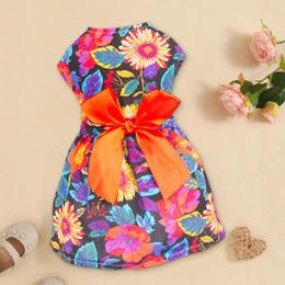 Hondenkleding prinsesjurk Schattig opvallende comfortabele PET PUPPY BOWKNOT BLOEMEN DAGELIJKS DAGELIJKS ACCESSOIRES ROPA PARA PERROS