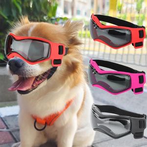 Hondenkleding Beschermbril voor honden Kattenzonnebril UV-bescherming Coole bril Kleine buitenritten Puppy-accessoires