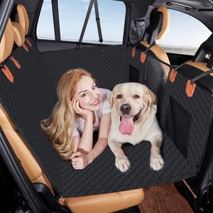 Accessoires de viande de vitesses pour chiens Luxury Housse de siège d'auto stable Extra Breadboard Proof et organisateur de fournitures pour animaux de compagnie