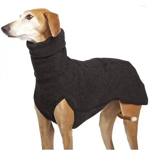 Hondenkledingvulling winterkleding hoge nek trui warme jas hoodie elastiek ademend voor honden puppy's maat xl