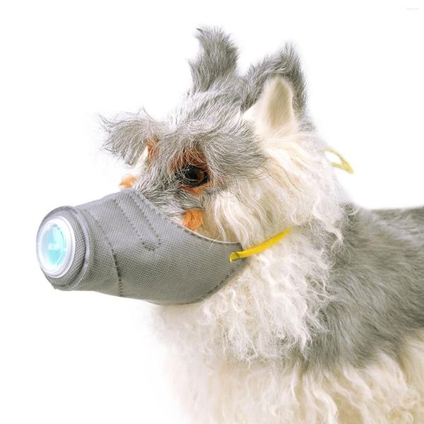 Valve de respiration du masque bouche anti-smog de vêtements pour chien