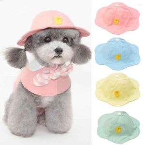 Hondenkleding Puppy Cat Accessoires Leuke hoed voor verkleedkostuum Pet Cosplay Warm Hoofddeksels Zomer Sunshades Dogs hoeden