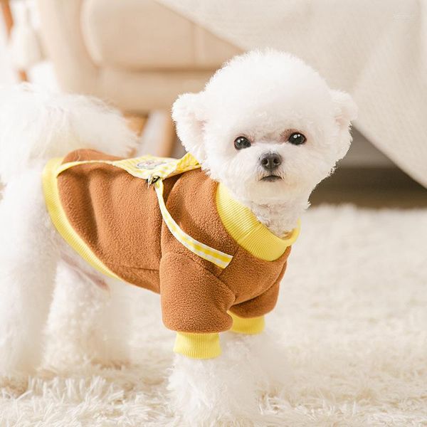 Vêtements pour chiens vêtements de chiot d'automne et d'ours hiver