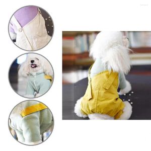 Hondenkleding Puppykleding Verdikking Huisdierenoveralls Unisex Handwasbaar Gezellige warme kleding